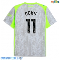 Camisa de time de futebol Manchester City Jeremy Doku #11 Replicas 3º Equipamento 2025-26 Manga Curta